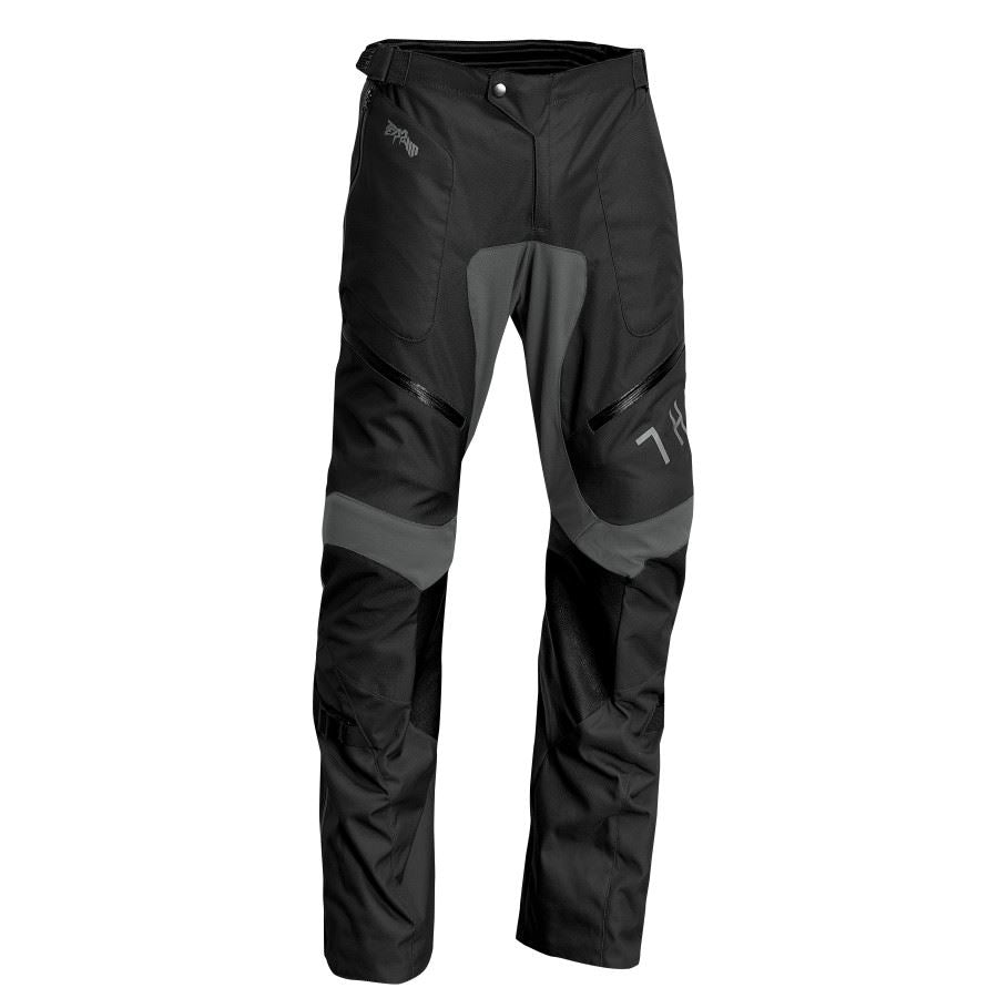 Thor 2026 Terrain Over The Boot Black Charcoal Enduro Pants